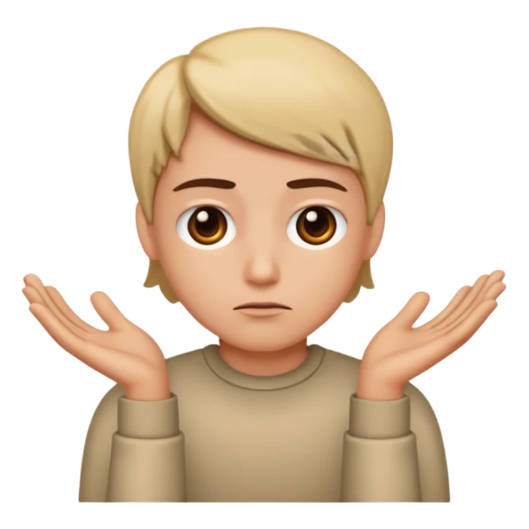 Alguien pensando y resumiendo sticker