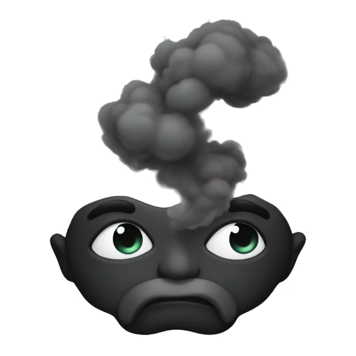 Dark smoke sticker