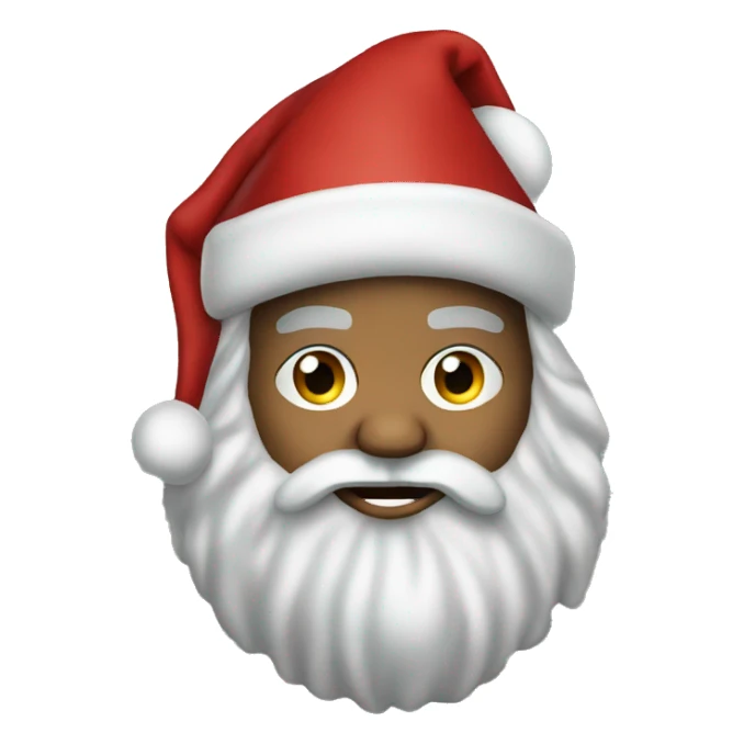 The Weeknd as santa claus sticker
