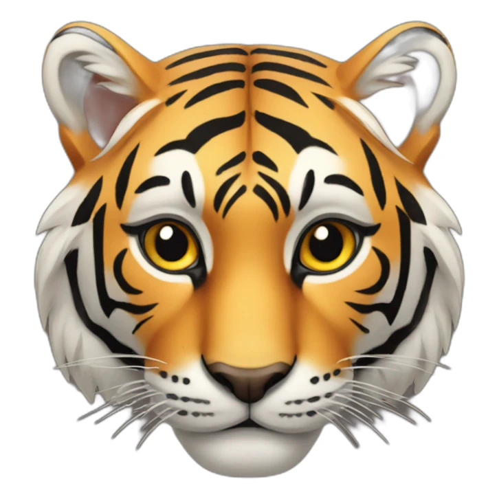 Rich tiger sticker