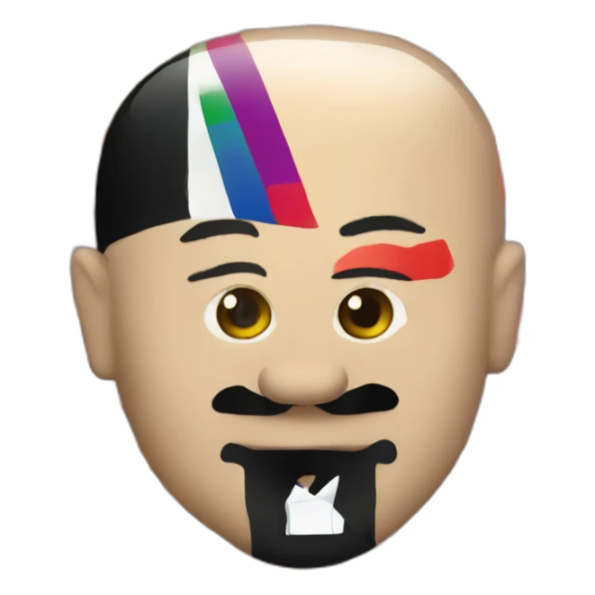 Ataturk kisses lgbt flag sticker