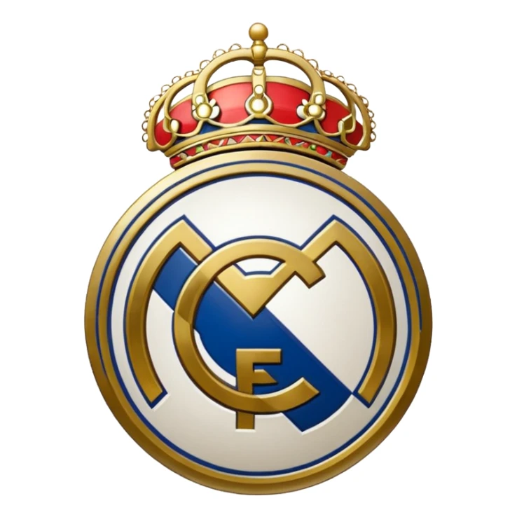 Un emoji Del Real madrid sticker