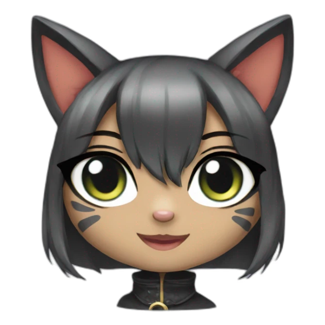 saphyrre Neko girl sticker