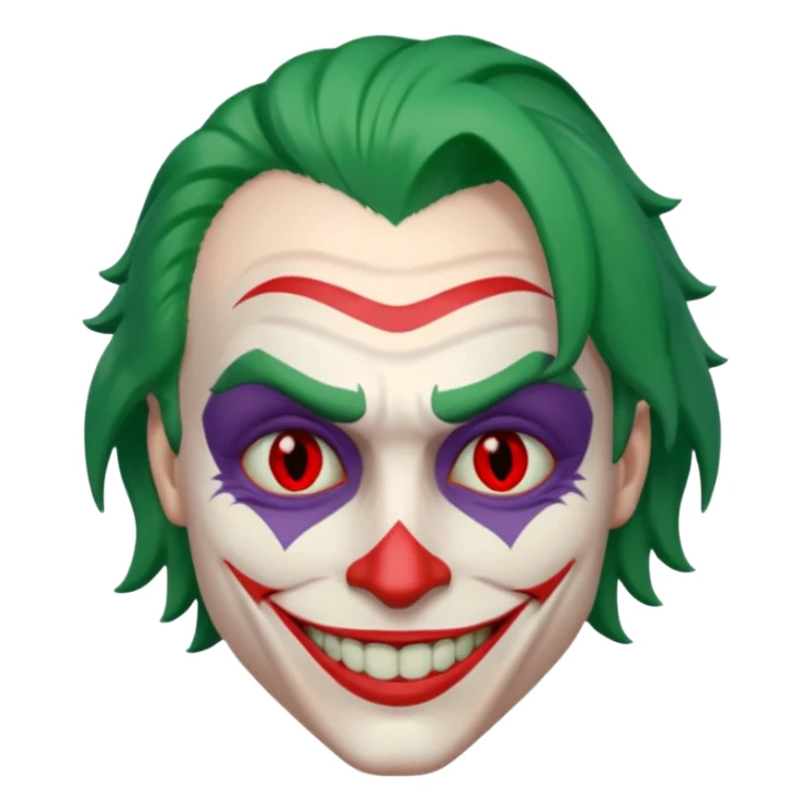 Joker ki souris avec des yeux rouge sticker