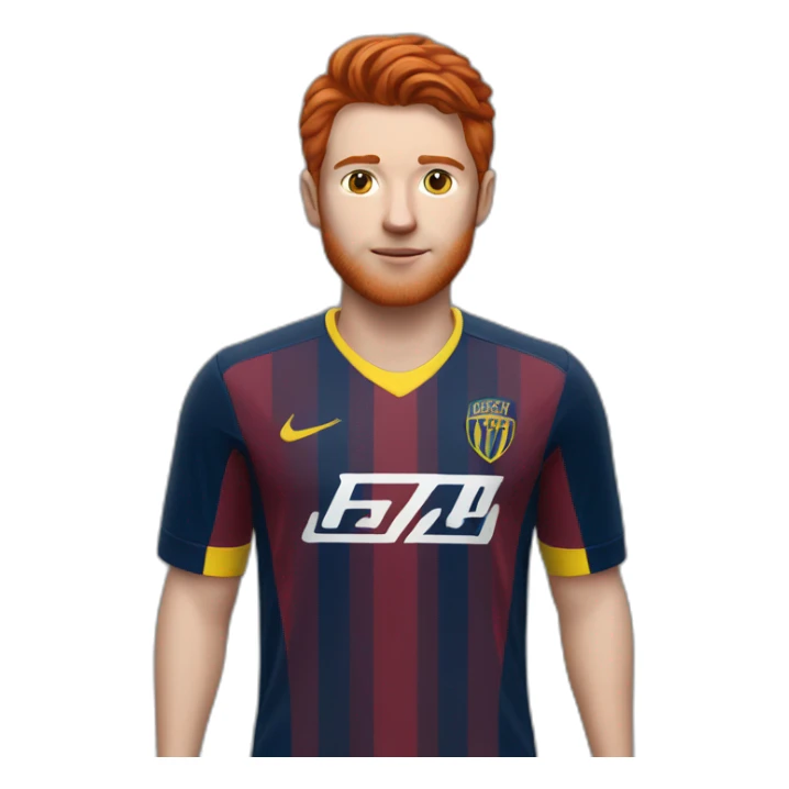 young-men-redhead-soccer-player-boca-jrs-jersey sticker
