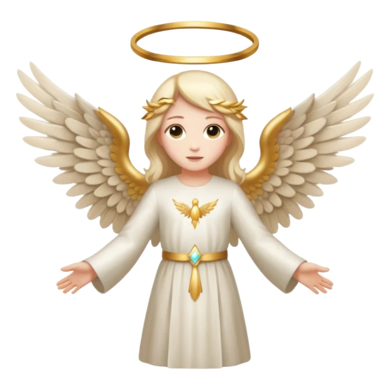 Biblically accurate Angel seraphim sticker
