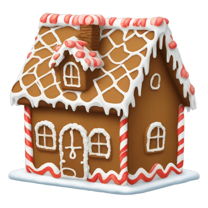 gingerbread house sticker
