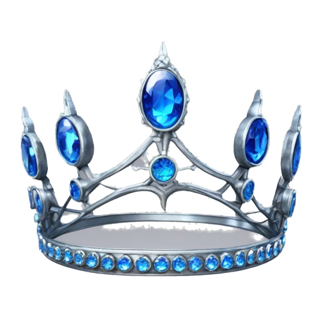 The Ravenclaw Diadem is a tiara-like object with, made of gleaming silver and set with glittering blue gem. It is enchanted and round piece emoji emoji tiara sticker