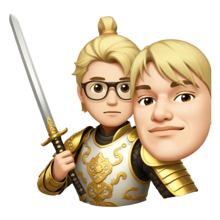 Golden Samurai sticker