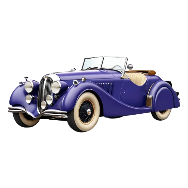 very fast racing 1934 jaguar roadster rustic rusty lowered low rider antique rat hot rodded blueberry and cherry pearl mod caravan sticker