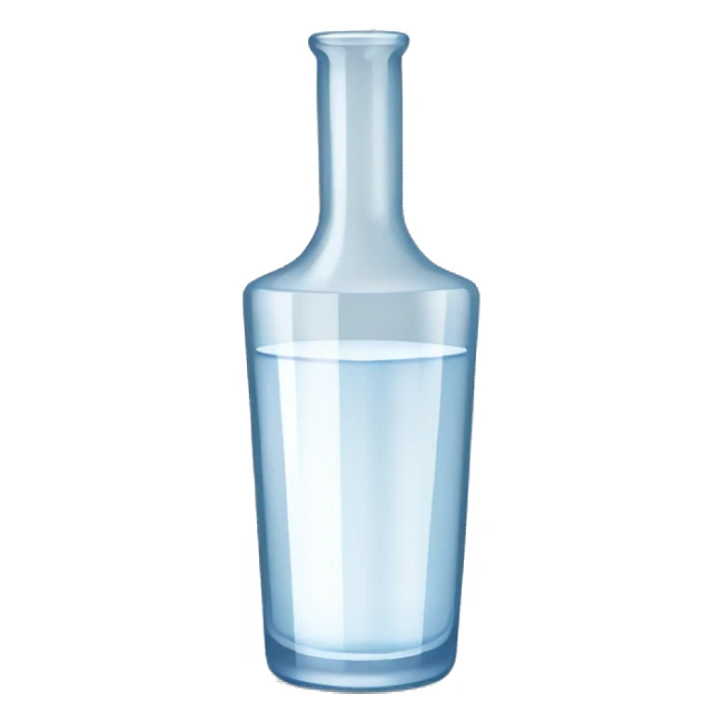 Ouzo and tall traditional ouzo glass sticker