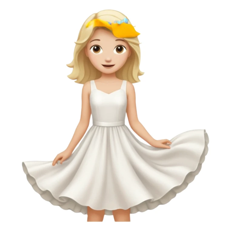 a blond girl who turned 18 and had a glow up  sticker