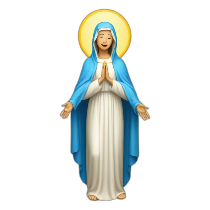 Holy Mary mother of God sticker