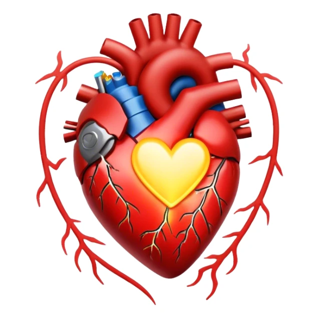 Healing Heart emoji , like heart is charging  sticker