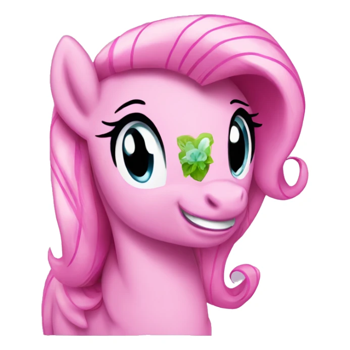 full size pink my little pony  sticker