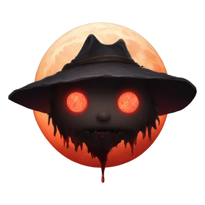 bloodborne blood moon sticker