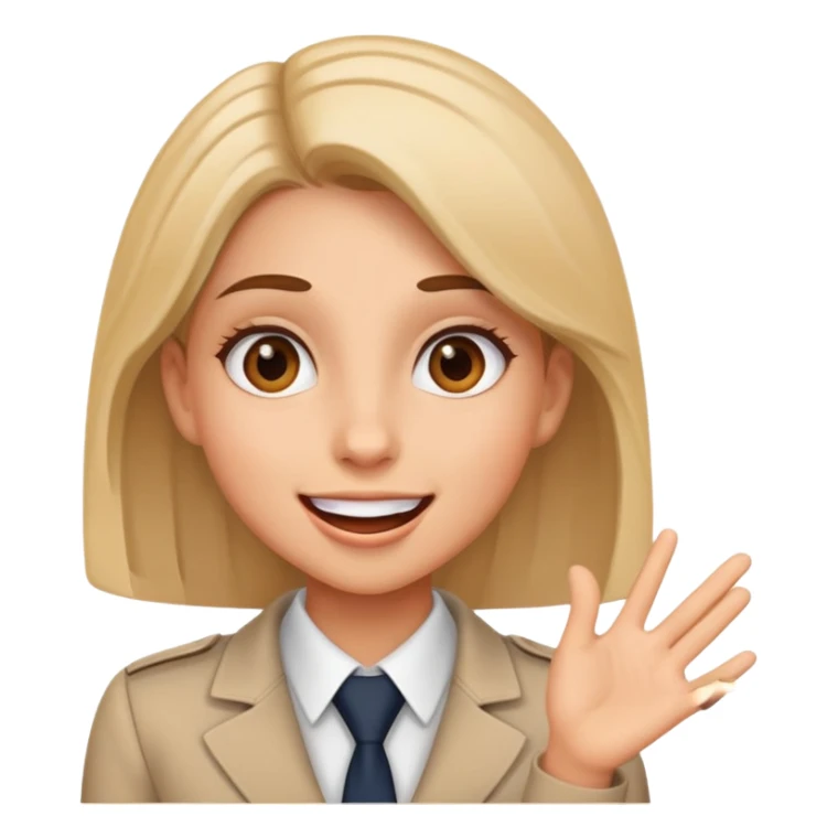 girl, it recruiter, very excited sticker