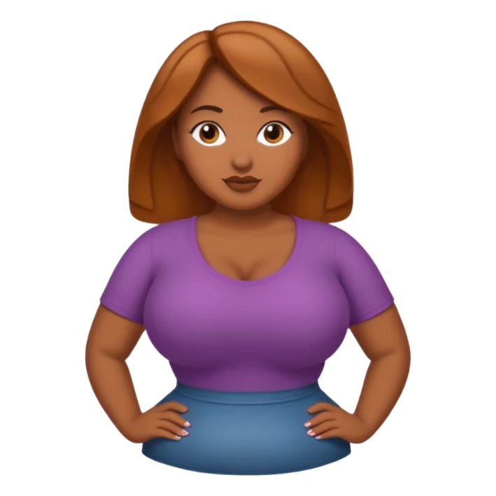 Femme grosse fesse sticker