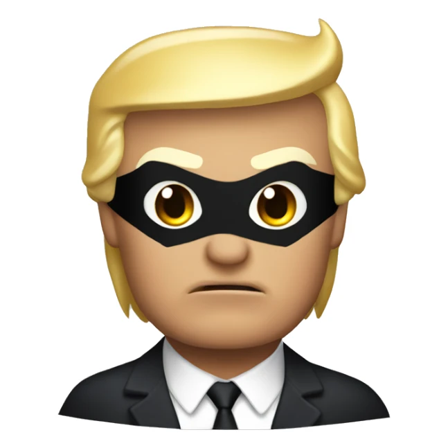 Donald Trump as Batman  sticker