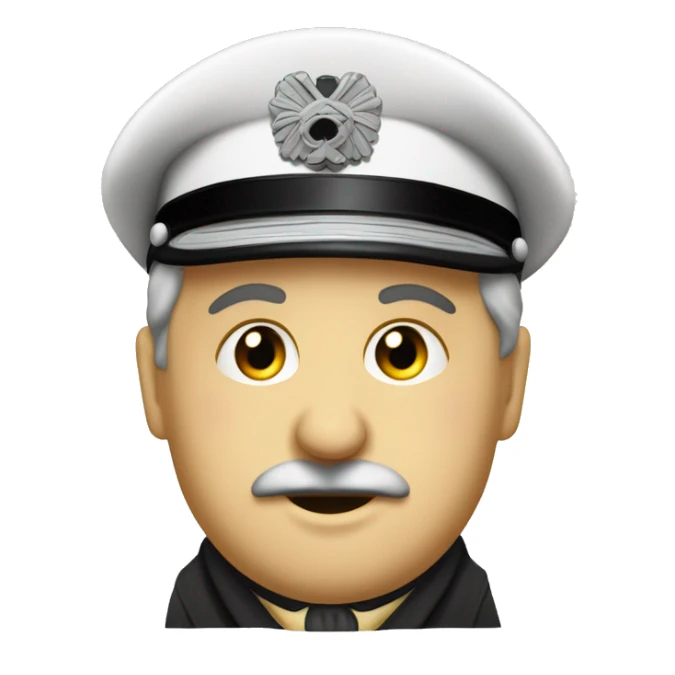 Le dictateur allemand de 1939 en mode psychédéliques sticker