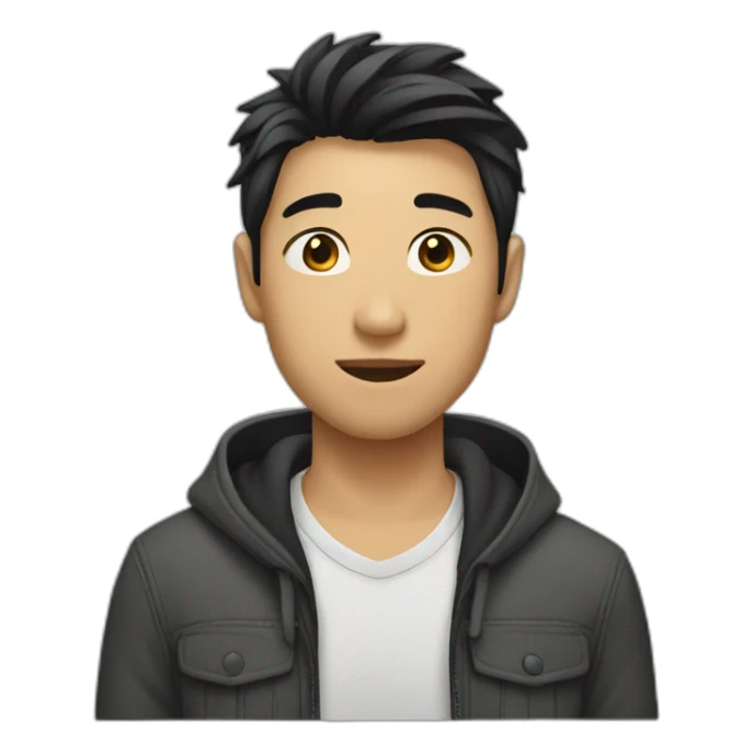 Asian boyfriend sticker