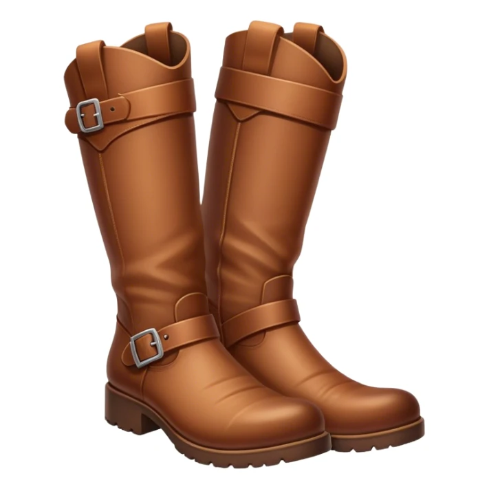 Man made up of boots sticker