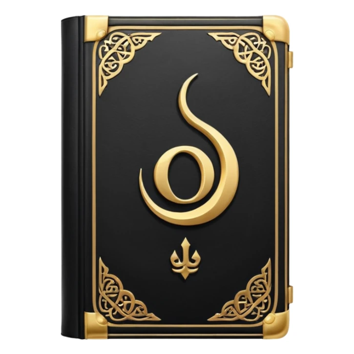 Quran closed book and Quran sticker