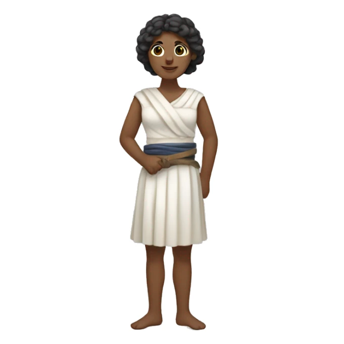 Ancient Greek female sailor sticker