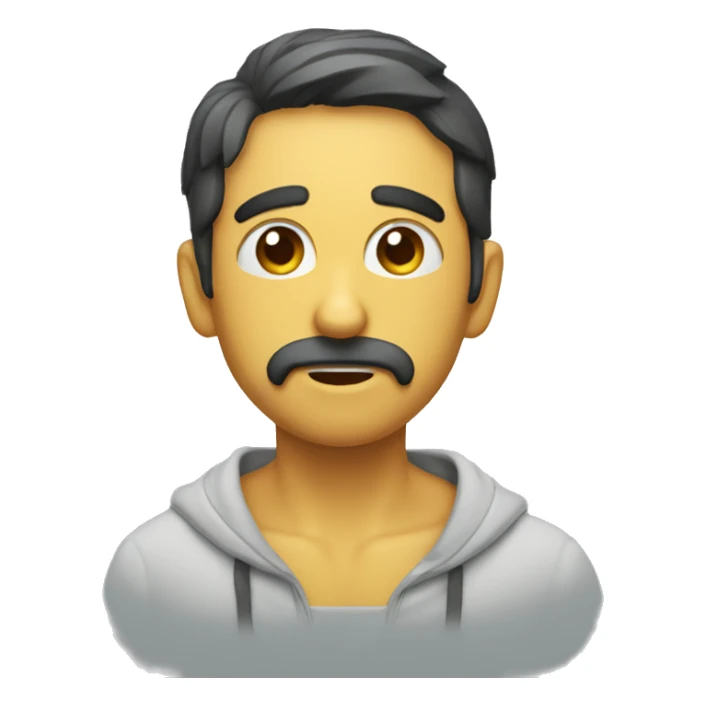 Voca mordiendo sticker