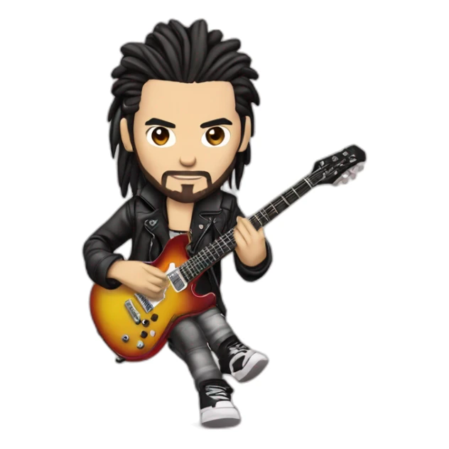 tom kaulitz guitariste du groupe tokio hotel sticker