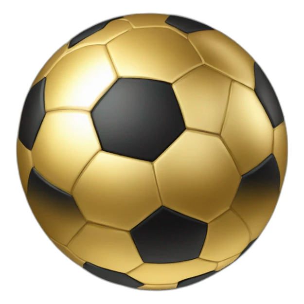 France football golden ball sticker