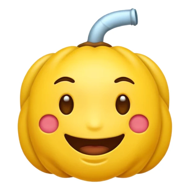 Un emoji mordiéndose el dedo sticker