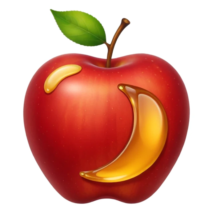 Rosh hashana apple and honey Marc Chagall peace on earth sticker