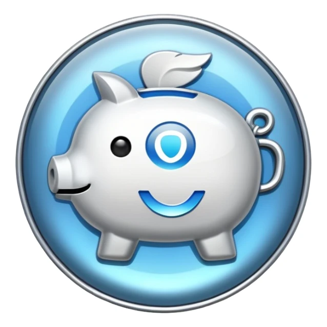 glitter white symbol bank sticker