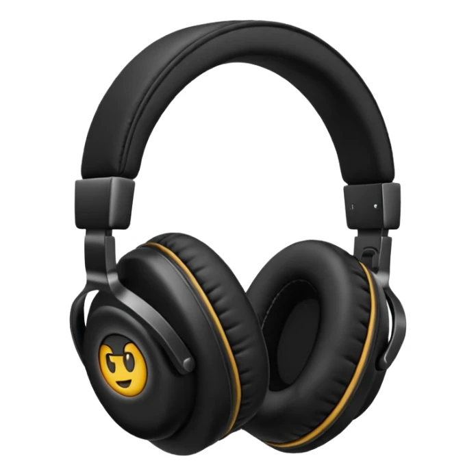 headphones sticker