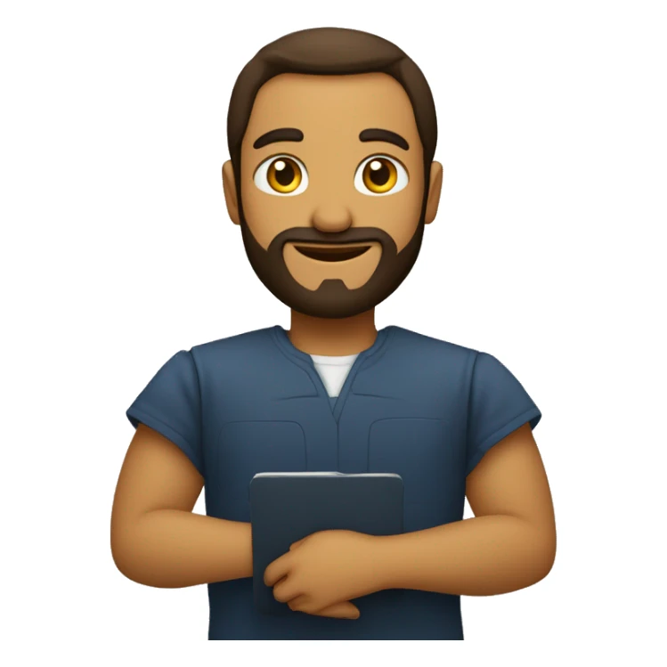 Josué da Bíblia e sua lança sticker