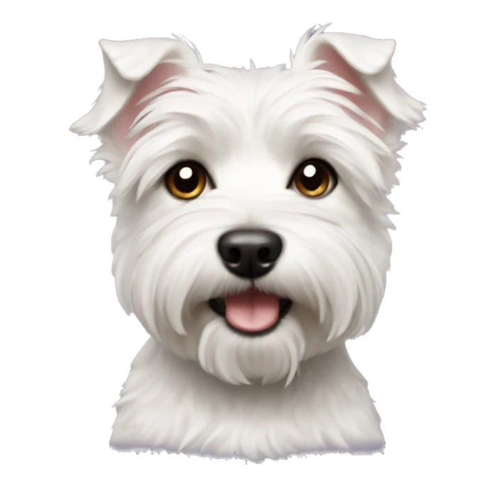 Westie poo sticker