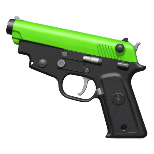  shooter game with this color 9654F4  and neon green sticker