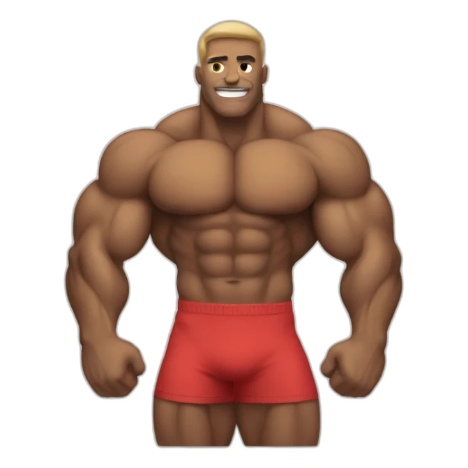 Bodybuilder  sticker