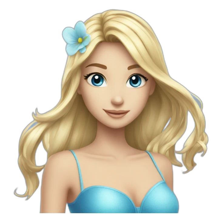 bloom-the-winx-girl-blue sticker