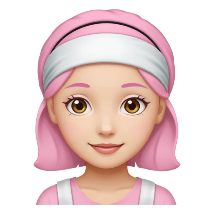 Pink aesthetic sticker for clean girl sticker