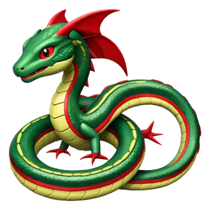 Pokemon  legendary Rayquaza sticker