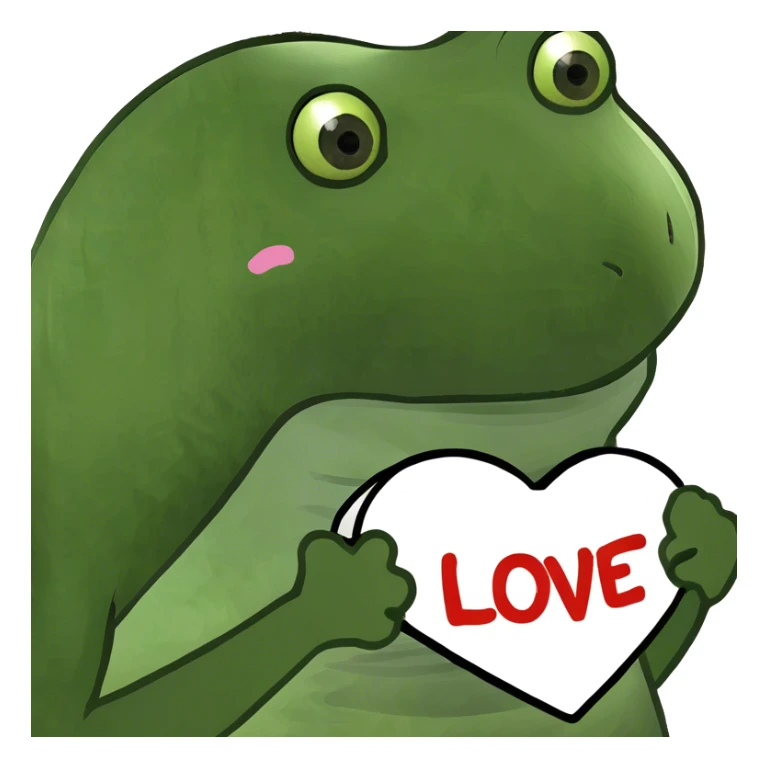  heart that says love in it sticker