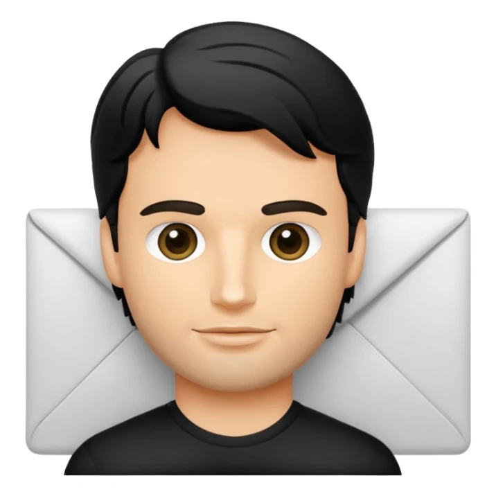 sobre de correo nombre de Tom Welling sticker