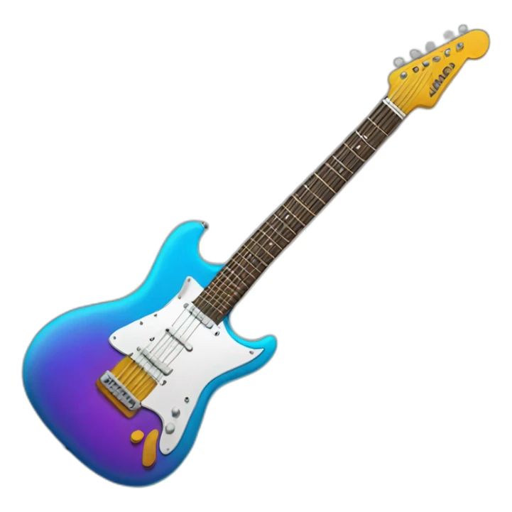 Electric Guitar sticker