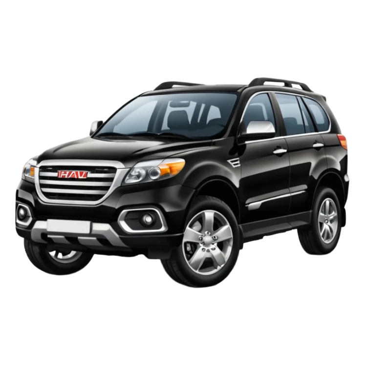 Haval H5 2025 black Looks like a Tahoe sticker