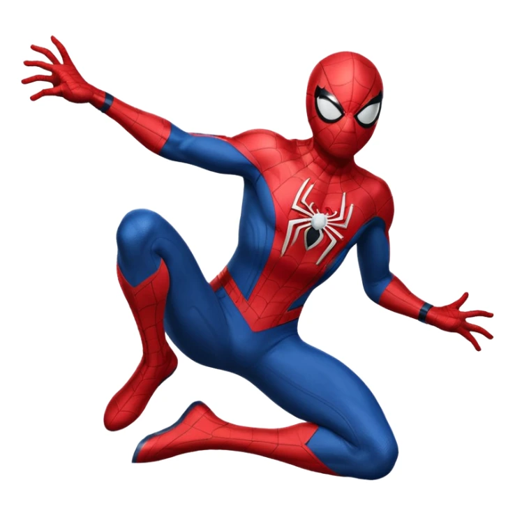 do a spider man and web sticker