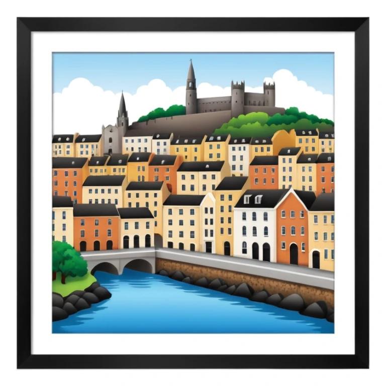 city cork ireland sticker