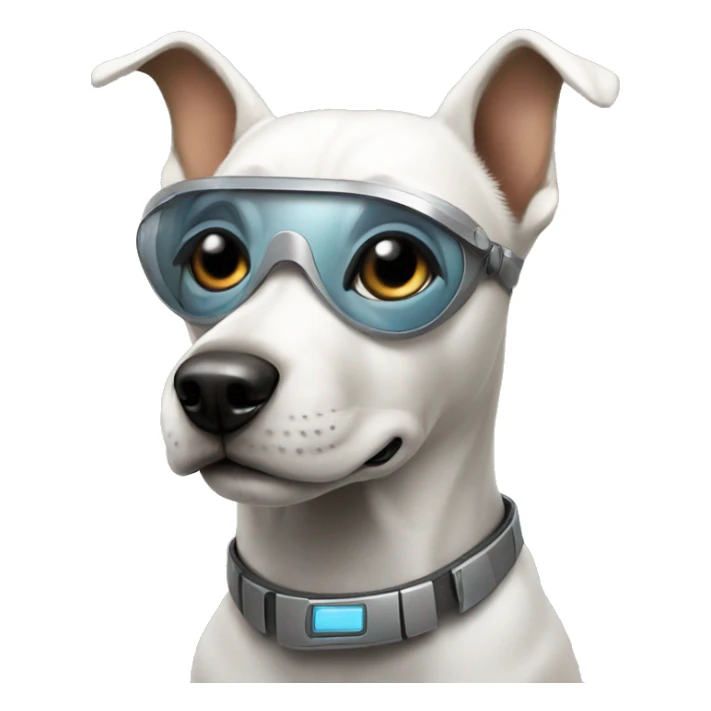 Futuristic Dog sticker