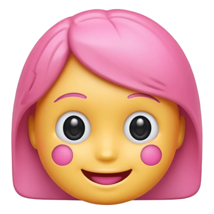 toy doll in emoji style sticker